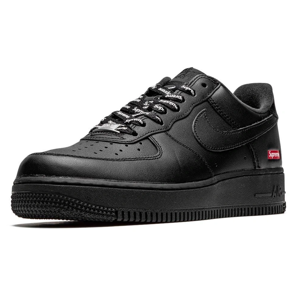 Supreme Low Black Air Nike Force 1 0818